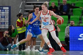 BASKET - Evento - Women's Euro Basket 2025 Qualifiers - Italy vs Czech Republic