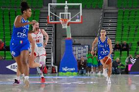 BASKET - Evento - Women's Euro Basket 2025 Qualifiers - Italy vs Czech Republic