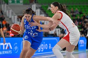 BASKET - Evento - Women's Euro Basket 2025 Qualifiers - Italy vs Czech Republic