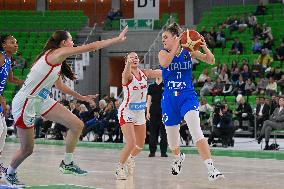 BASKET - Evento - Women's Euro Basket 2025 Qualifiers - Italy vs Czech Republic