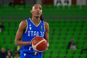 BASKET - Evento - Women's Euro Basket 2025 Qualifiers - Italy vs Czech Republic