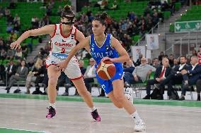 BASKET - Evento - Women's Euro Basket 2025 Qualifiers - Italy vs Czech Republic