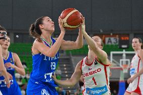 BASKET - Evento - Women's Euro Basket 2025 Qualifiers - Italy vs Czech Republic