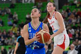 BASKET - Evento - Women's Euro Basket 2025 Qualifiers - Italy vs Czech Republic