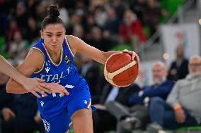 BASKET - Evento - Women's Euro Basket 2025 Qualifiers - Italy vs Czech Republic