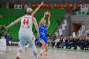 BASKET - Evento - Women's Euro Basket 2025 Qualifiers - Italy vs Czech Republic