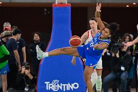 BASKET - Evento - Women's Euro Basket 2025 Qualifiers - Italy vs Czech Republic