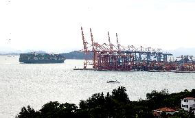 Songyu Container Terminal in Xiamen