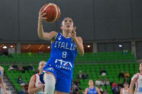 BASKET - Evento - Women's Euro Basket 2025 Qualifiers - Italy vs Czech Republic