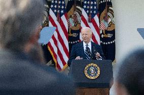 Joe Biden Addresses The Nation - Washington