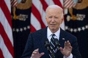 Joe Biden Addresses The Nation - Washington