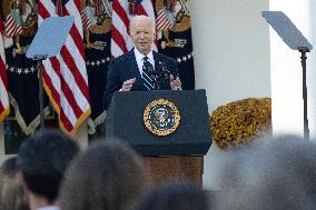 Joe Biden Addresses The Nation - Washington