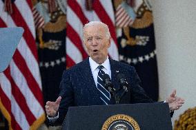 Joe Biden Addresses The Nation - Washington