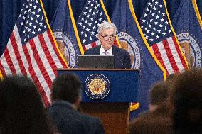 Fed Cuts Interest Rates By A Quarter Point - Washington