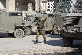 Israel Storms Tulkarm Camp - West Bank