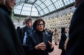 Culture Minister Rachida Dati At Paris Photo