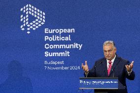 European Political Community Summit - Budapest