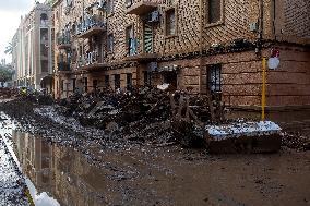 Flooding Following Storm DANA In The Valencia Town Of Paiporta, Spain