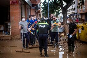 Flooding Following Storm DANA In The Valencia Town Of Paiporta, Spain