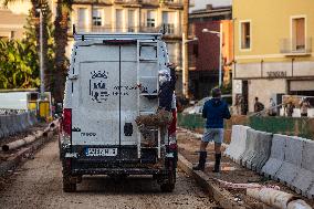 Flooding Following Storm DANA In The Valencia Town Of Paiporta, Spain