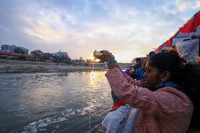 Chhath Concludes In Nepal