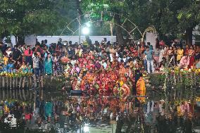 Chhath Puja In Kolkata, India