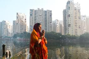 Chhath Puja In Kolkata, India