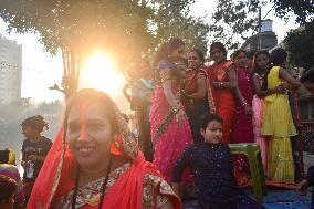 Chhath Puja In Kolkata, India