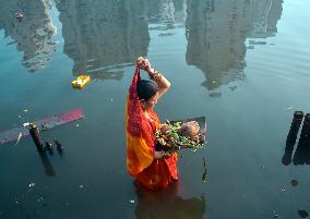 Chhath Puja In Kolkata, India