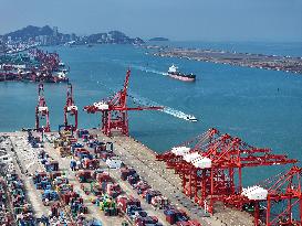 Container Terminal in Lianyungang Port