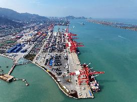 Container Terminal in Lianyungang Port