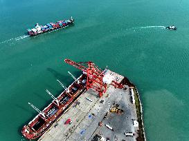 Container Terminal in Lianyungang Port