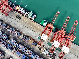 Container Terminal in Lianyungang Port