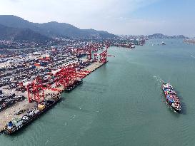 Container Terminal in Lianyungang Port