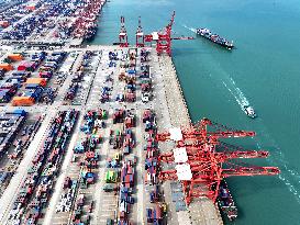 Container Terminal in Lianyungang Port