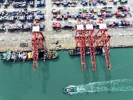 Container Terminal in Lianyungang Port