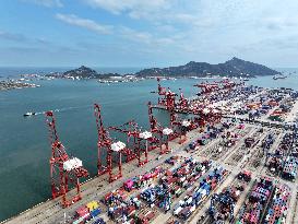 Container Terminal in Lianyungang Port