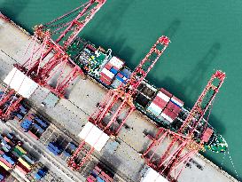 Container Terminal in Lianyungang Port