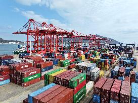 Container Terminal in Lianyungang Port