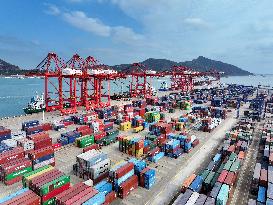 Container Terminal in Lianyungang Port