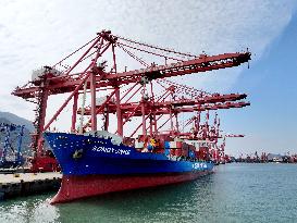 Container Terminal in Lianyungang Port