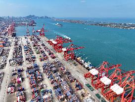 Container Terminal in Lianyungang Port