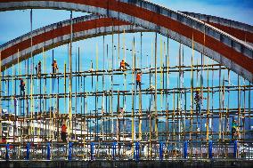 Bridge Maintenance in Anqing