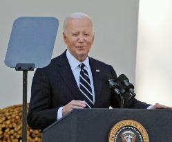 U.S. President Biden addresses nation