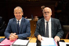 Gabriel Attal hearing at the French Senate - Paris