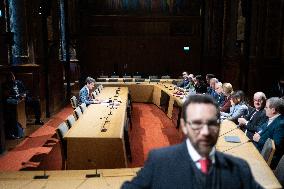 Gabriel Attal hearing at the French Senate - Paris