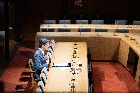 Gabriel Attal hearing at the French Senate - Paris