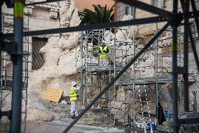 Trevi Fountain Being Renovated - Rome