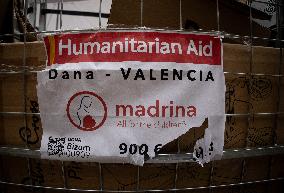 Madrina Fondation Prepares A Second Convoy With Humanitarian Aid For Valencia