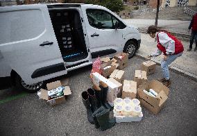 Madrina Fondation Prepares A Second Convoy With Humanitarian Aid For Valencia